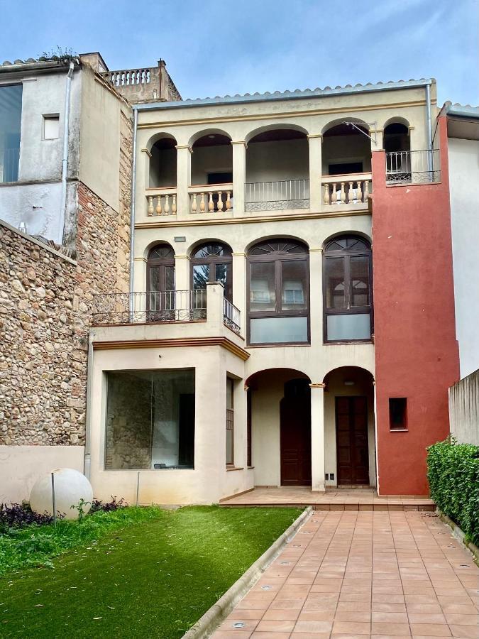 Ca N'Arago, Edificio Modernista Del Arquitecto Rafael Maso Apartment Santa Coloma De Farners Luaran gambar