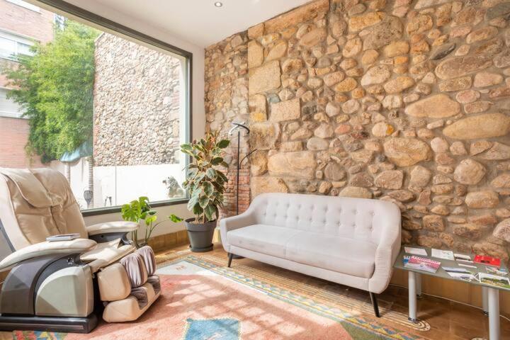 Ca N'Arago, Edificio Modernista Del Arquitecto Rafael Maso Apartment Santa Coloma De Farners Luaran gambar
